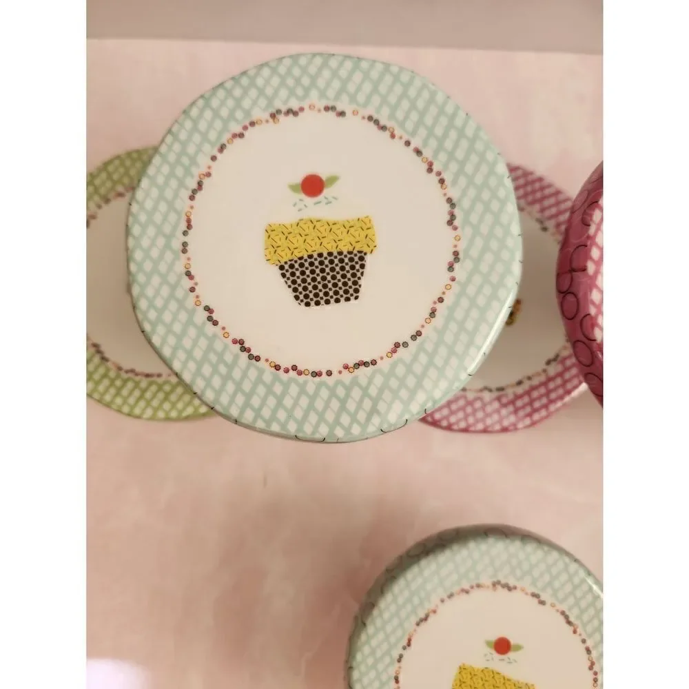 Julia Minasian ceramic cupcake stands pioneer women mini pie plate bundle Joyce
